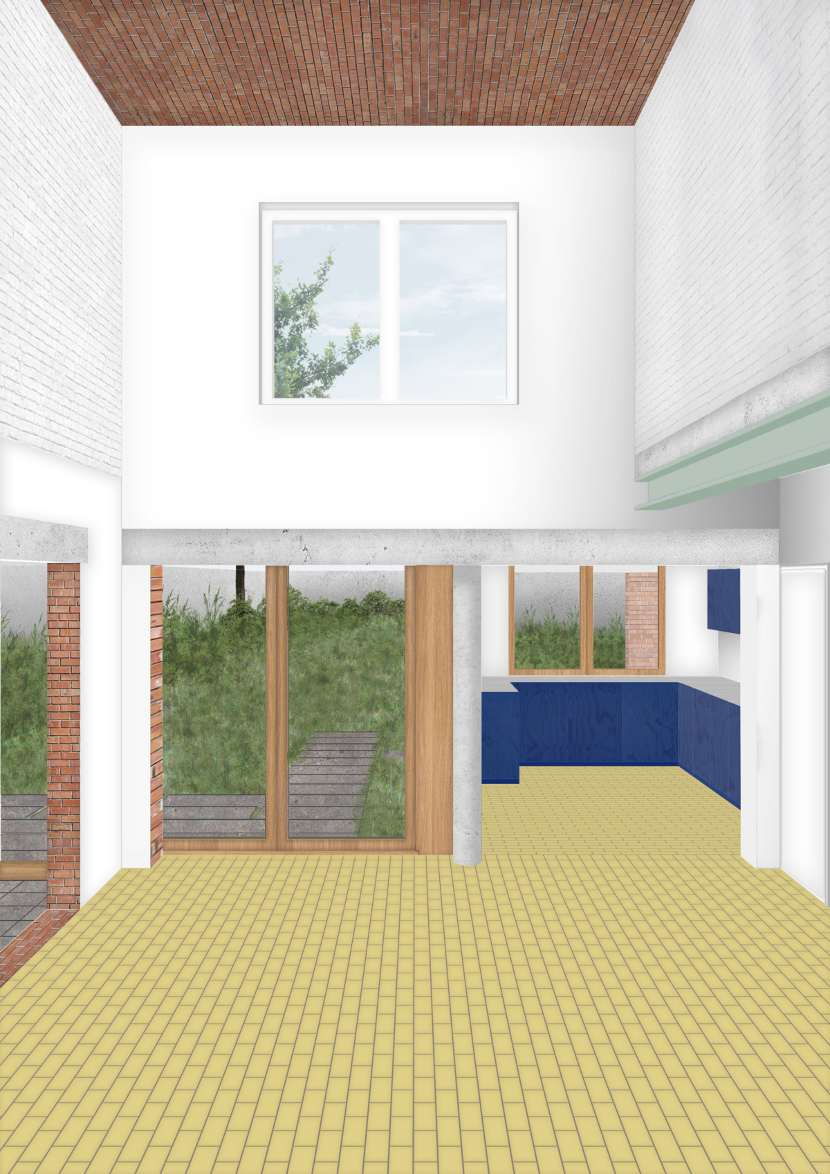 Brakel 3 D beeld binnen 1